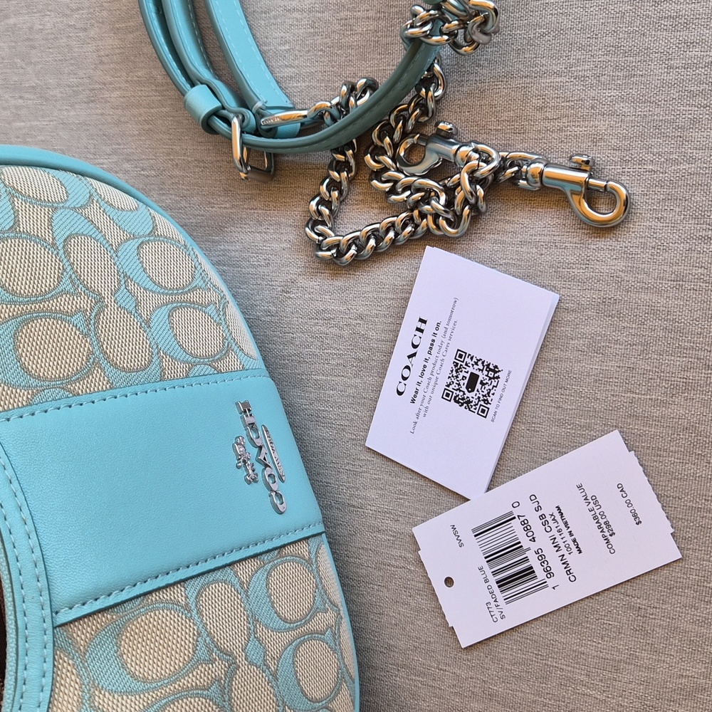 Nwot Coach Carmen Mini Crossbody Bag - Picture 9 of 10